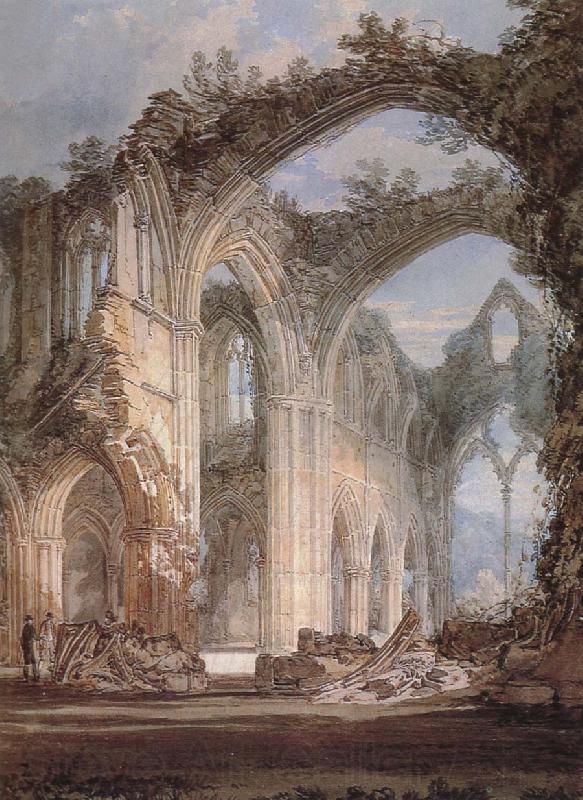 Joseph Mallord William Turner Interior Ruin Germany oil painting art